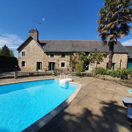 Chambres D'Hotes Avec Piscine Aux Agapanthes De Cromel - Mont Saint Michel Saint-Quentin-sur-le-Homme Exterior foto